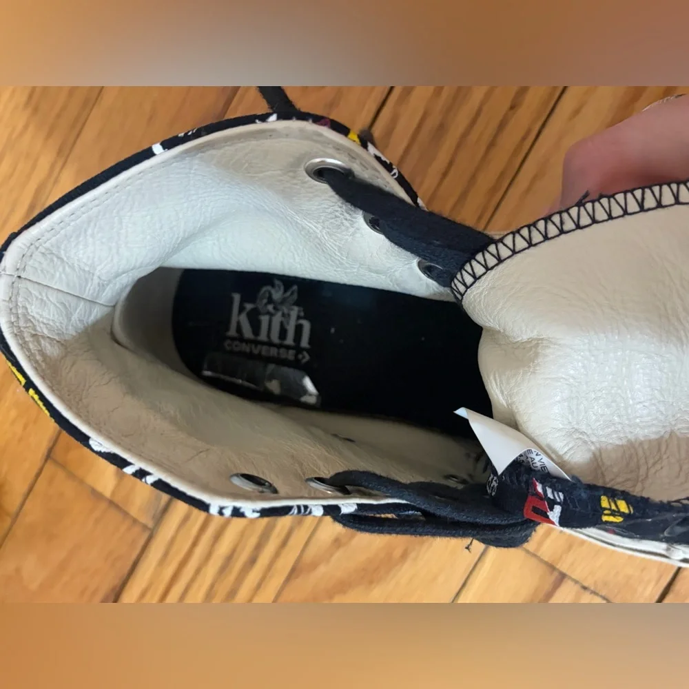 Converse x KITH 10th Anniversary Chuck 70 High Black Chucks, Shoes, Sneakers